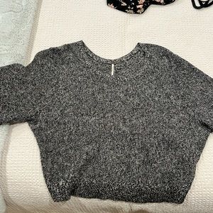 Free People open back sweater